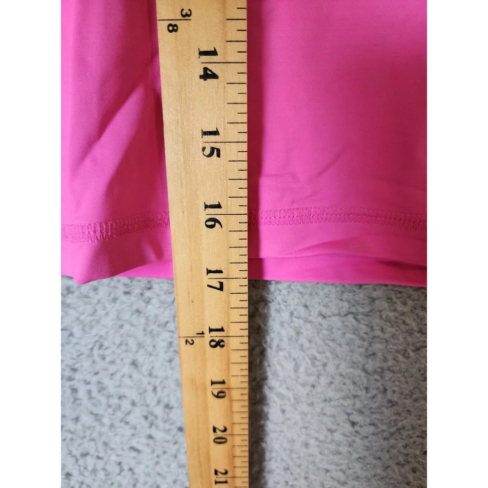 Vineyard Vines Rash Guard Kids Size M 10-12 Pink Long Sleeve Whale Logo Swim Top
